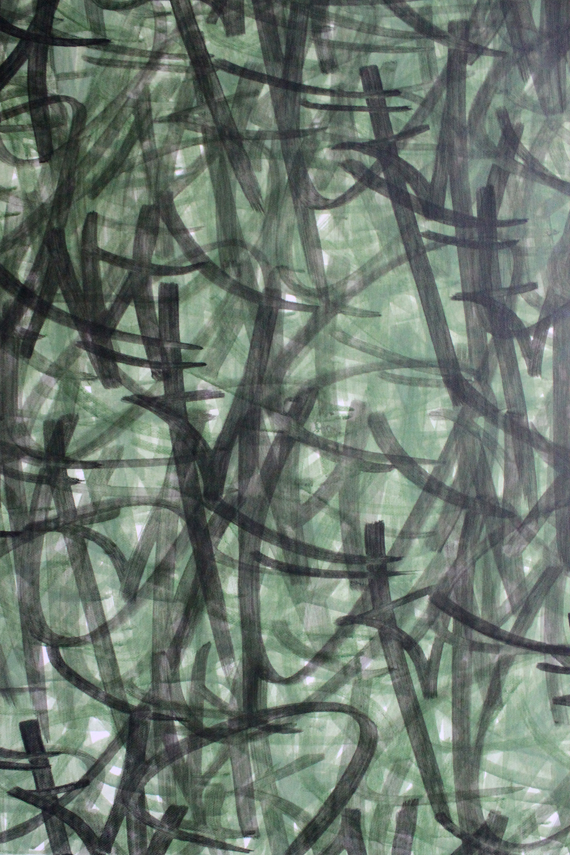 Toile graffiti art contemporain